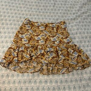 Floral Free People skirt